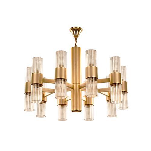 Gold Chandelier 20 Bulb - Tiara by Asfour