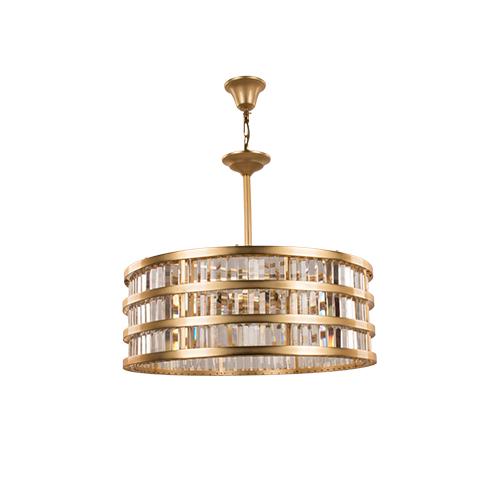 Gold Chandelier 8 Bulb - Tiara by Asfour