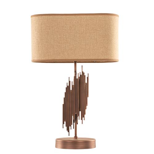 Brown Table Lamp - Tiara by Asfour