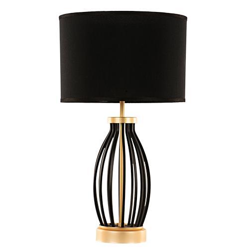 Table Lamp Black & Gold - Tiara by Asfour