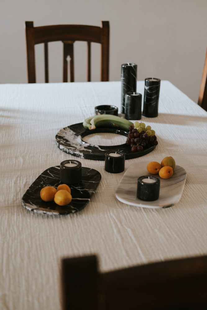 Medium Candle holder - Black