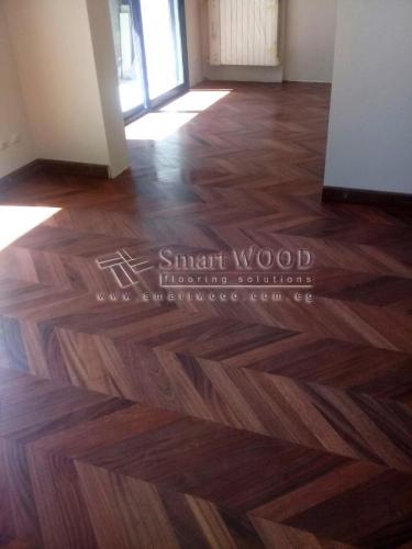 Chevron Mahogany