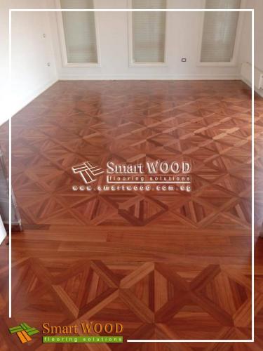 Mahogany Parquetry Quadra
