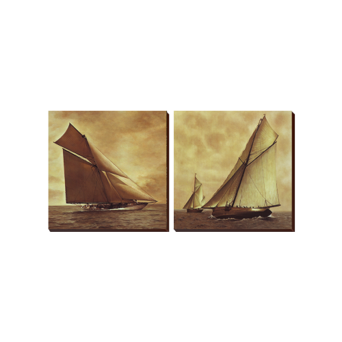 2 Piece Chalet, Décor Wall Art Photo Block