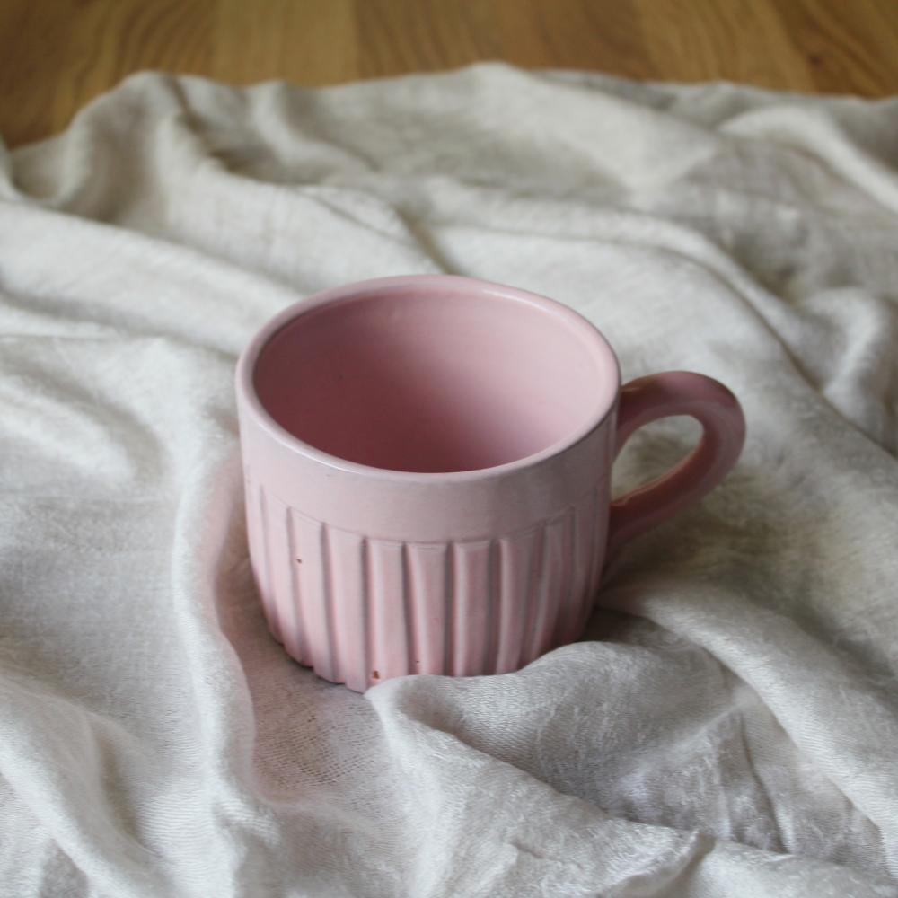 Pink Roman Mug