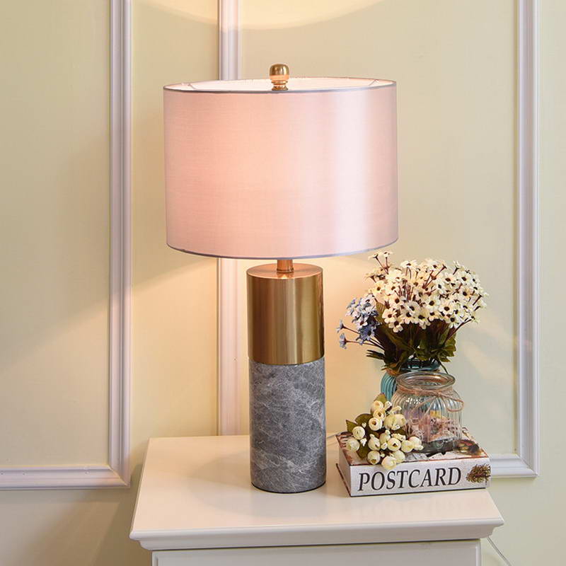 Creative Table Lamp, Bronze X Grey