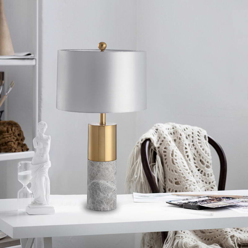 Creative Table Lamp, Bronze X Grey