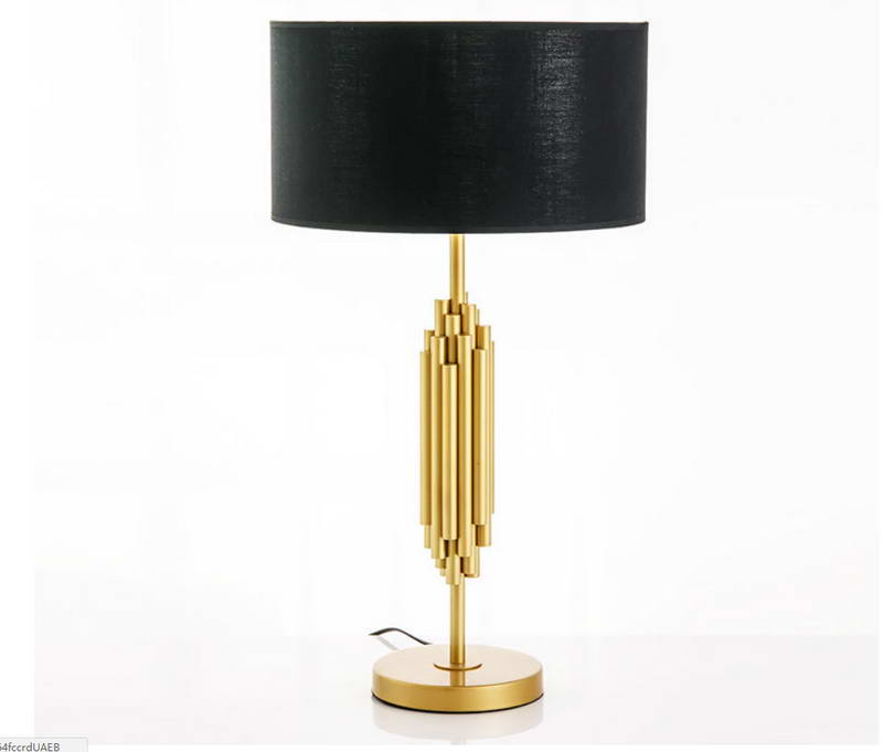 Table Lamp With Black shade