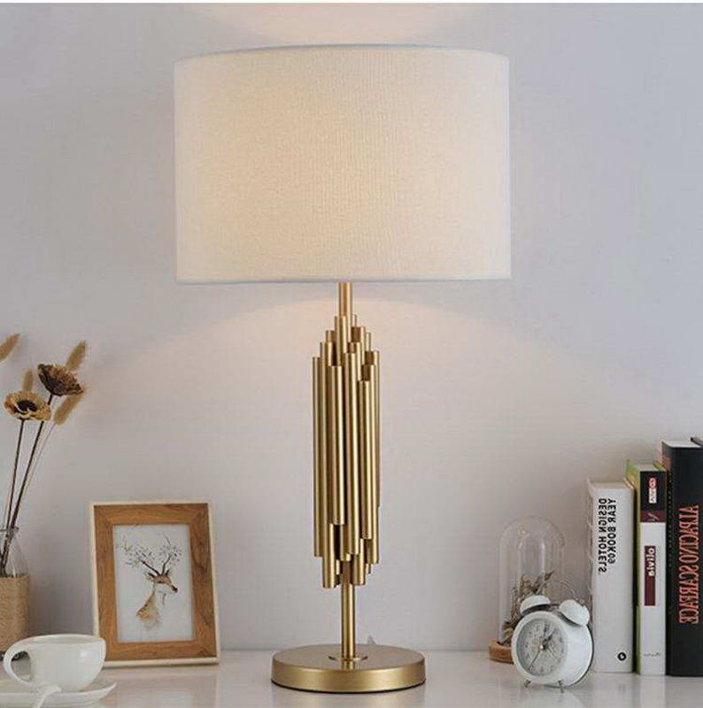 Table Lamp With White shade