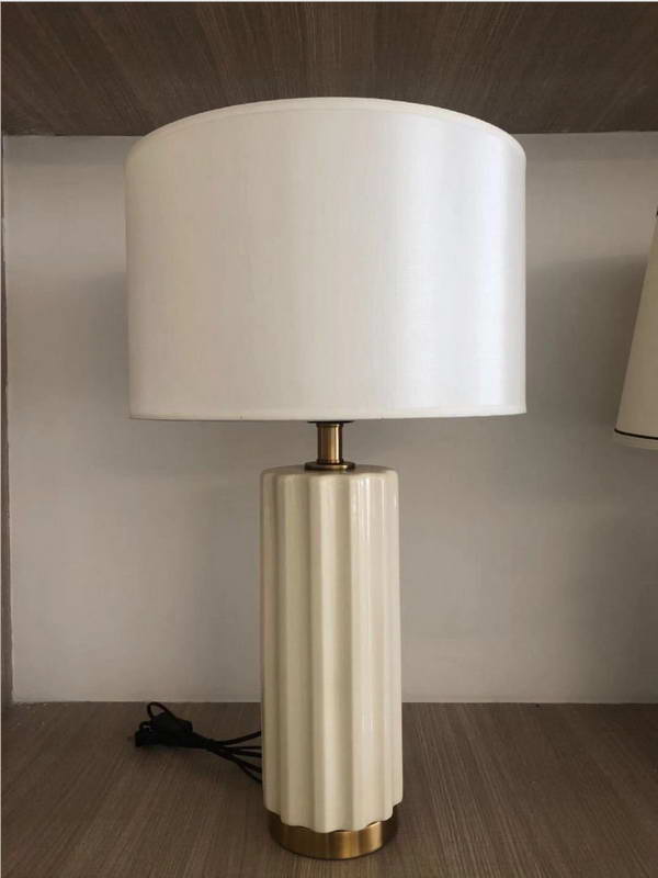 Creative Table Lamp, With White shade X Copper