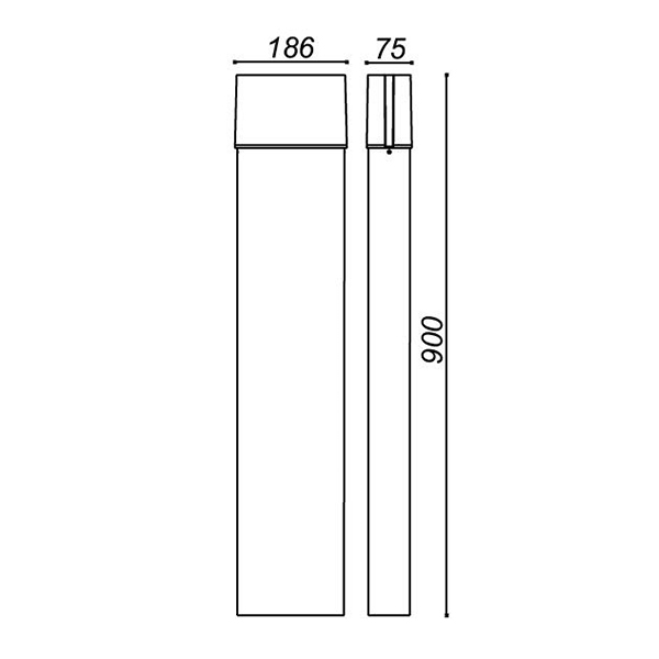LED Outdoor Bollard Light