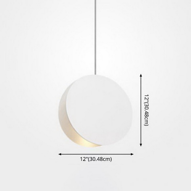 Circular LED pendant lamp 30CM-White