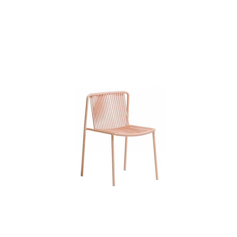 Tribeca chair woven extruded PVC with a nylon core-Pink