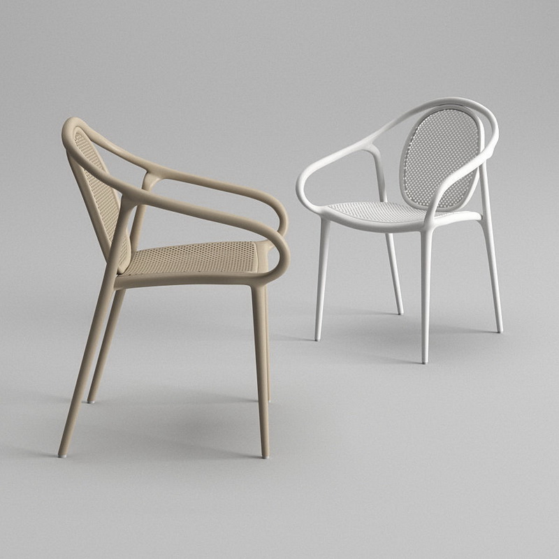 Remind, Plastic Armchair-Bige