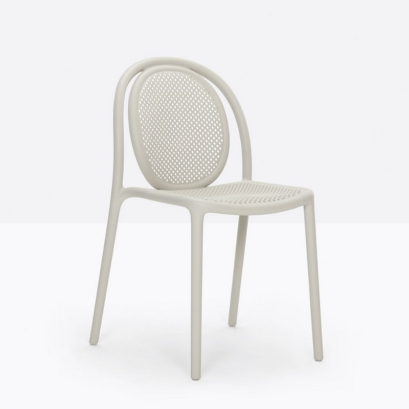 Remind, Plastic Outdoor chair-Bige