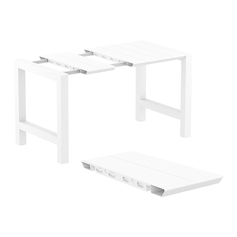 Vegas, Extendible Bar Table- White