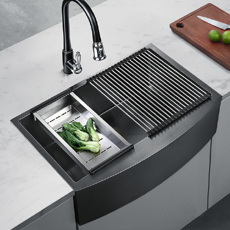 KITCHEN Farmhouse sink-stainless steel