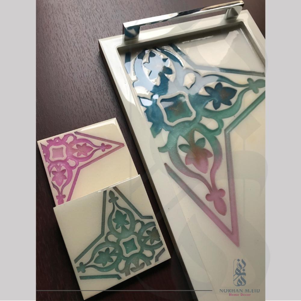 Tray & coasters