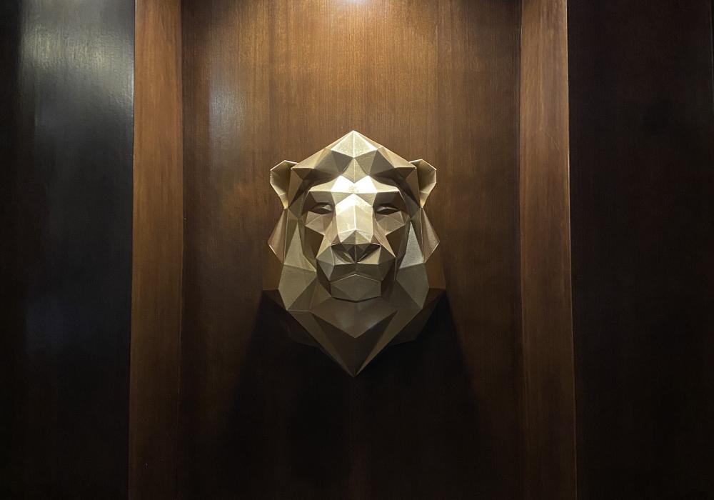 Wall Hanging Lion