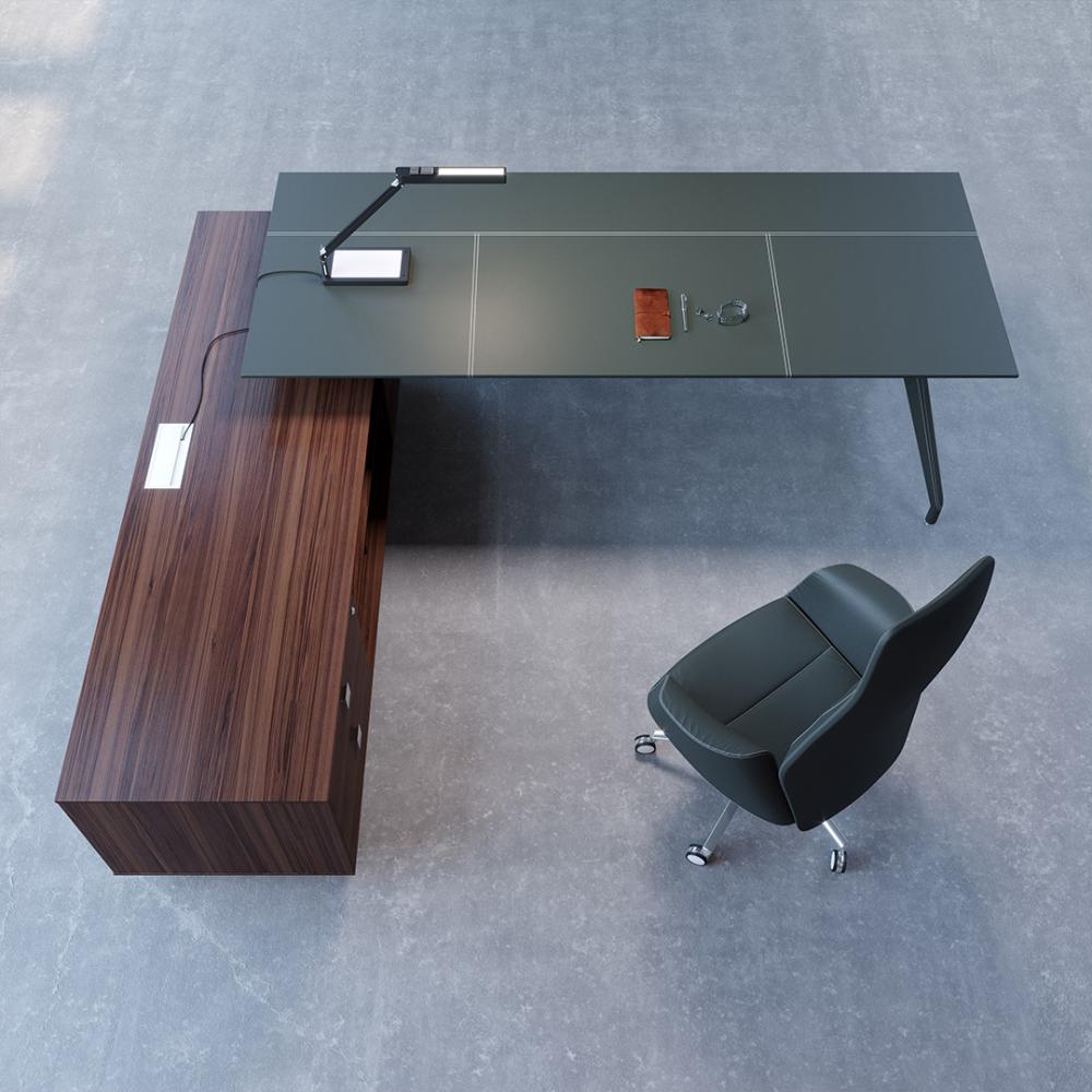 Aria Leather desk | Esorus - Interior Sourcing Made Easy