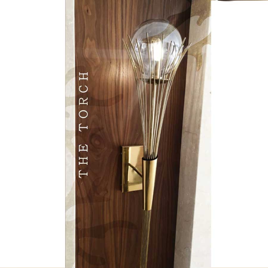 torch wall lamp