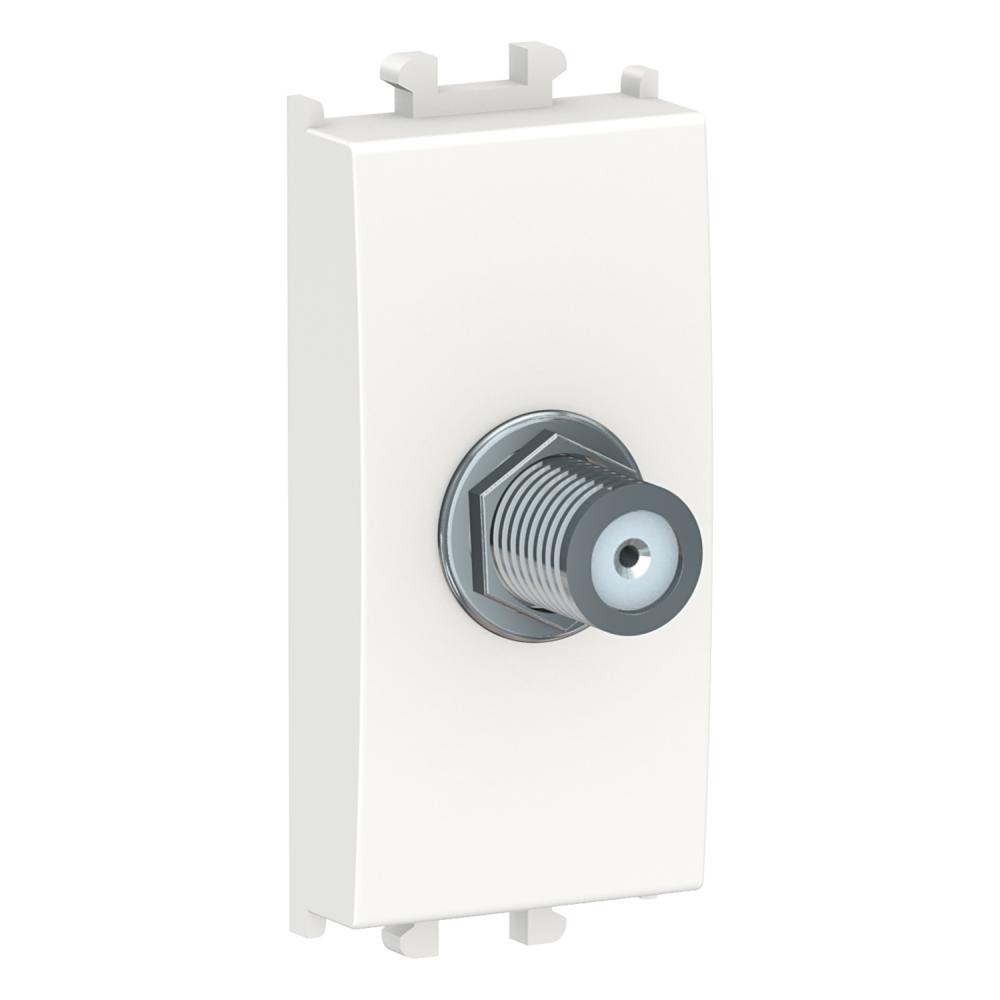 Easy Styl - 1 module Video SAT Socket Outlet - 1 gang - White