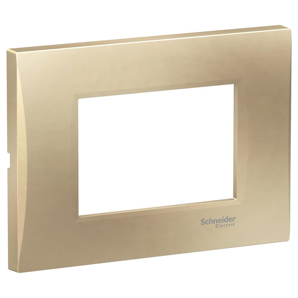 Easy Styl Cover Frame Mode 3 Modules Metallic Beige