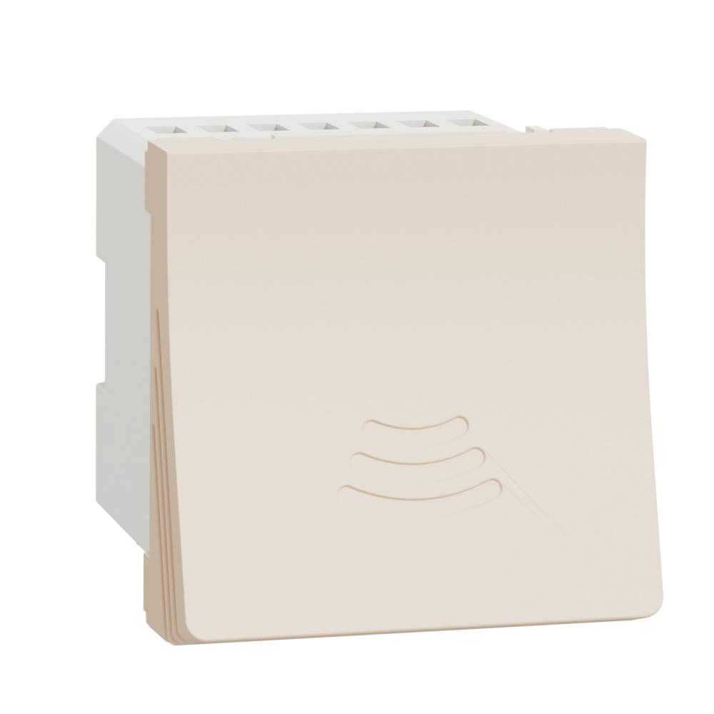 New Unica - electronic doorbell - 2 modules - beige