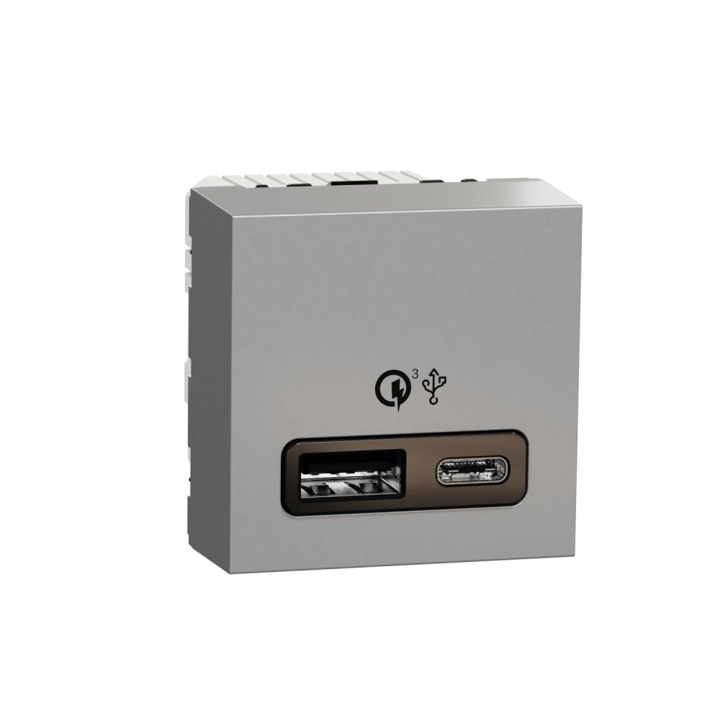 New Unica - Double USB Quick Charge A+C - 18W