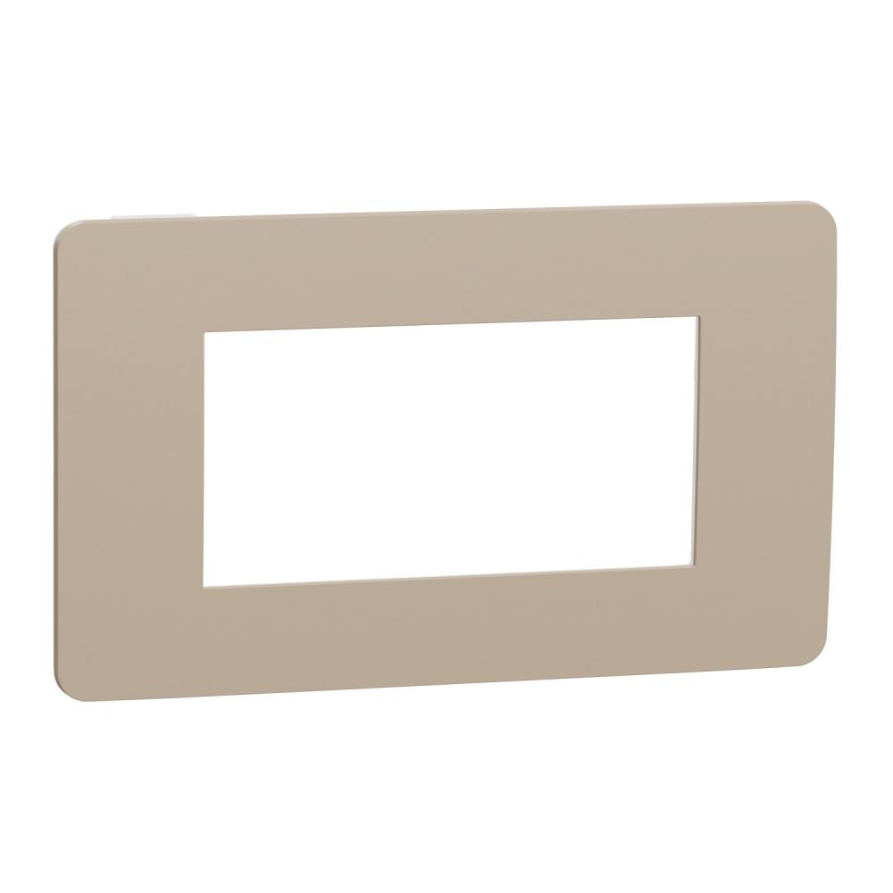 Cover frame, Unica Studio Color, 1 gang, taupe