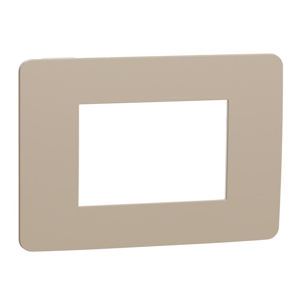 Cover frame, Unica Studio Color, 1 gang, taupe