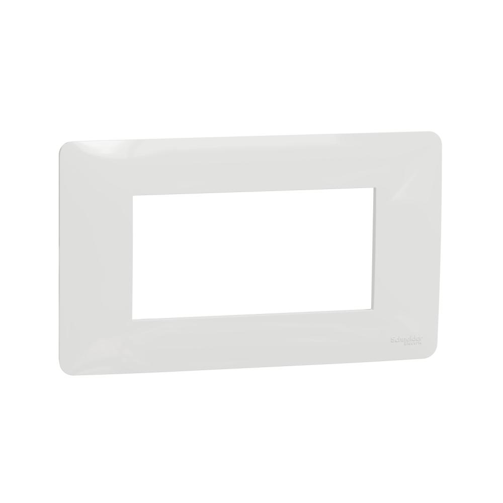 Cover frame, Unica Studio, 1 gang, white