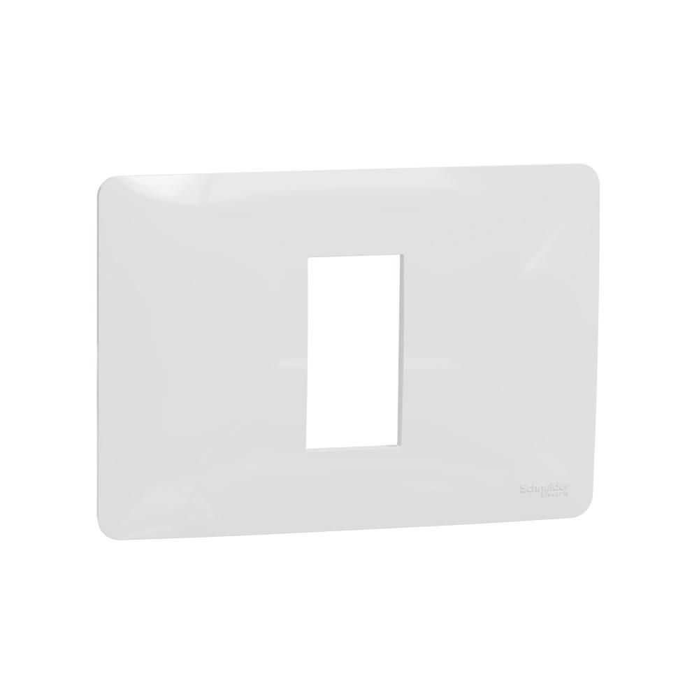 Cover frame, Unica Studio, 1 gang, white