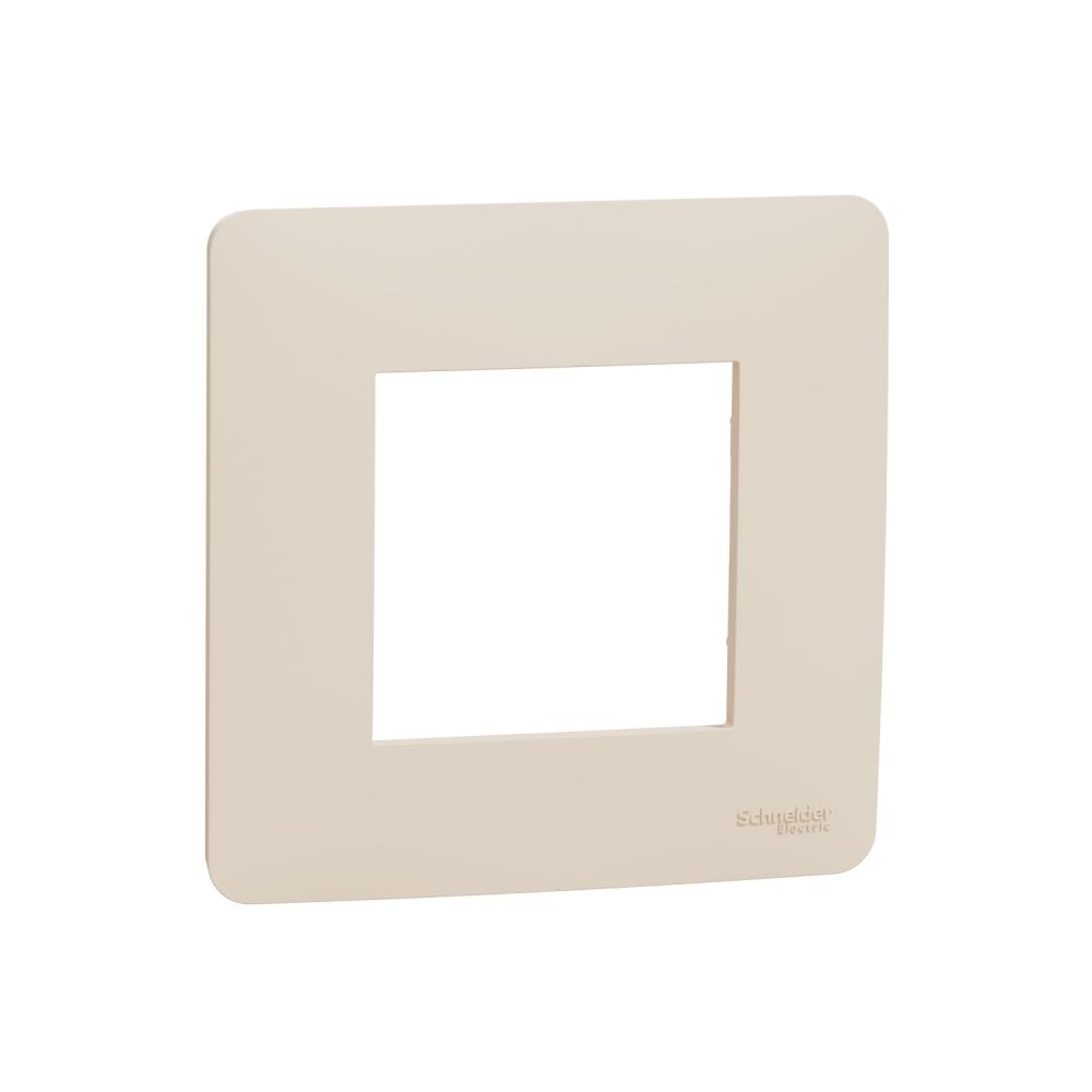 Cover frame, Unica Studio, 1 gang, beige