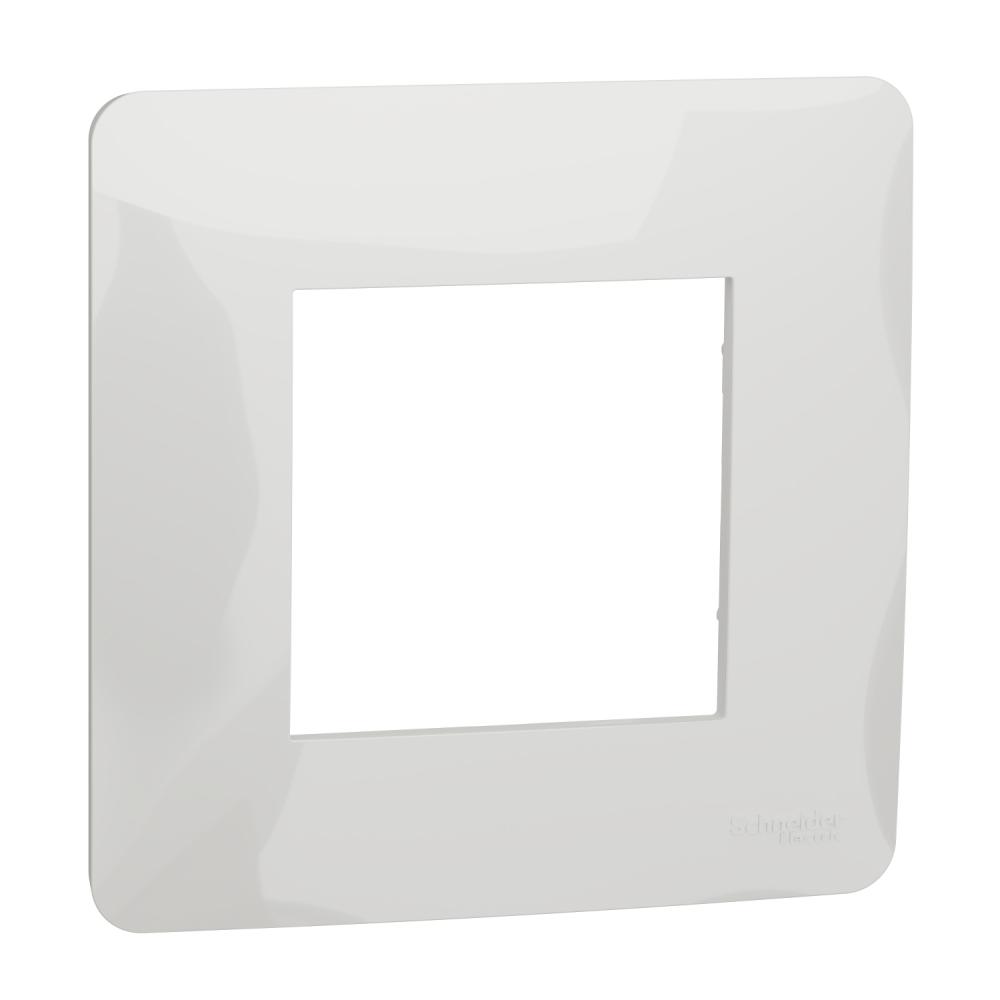 Cover frame, Unica Studio, 1 gang, white