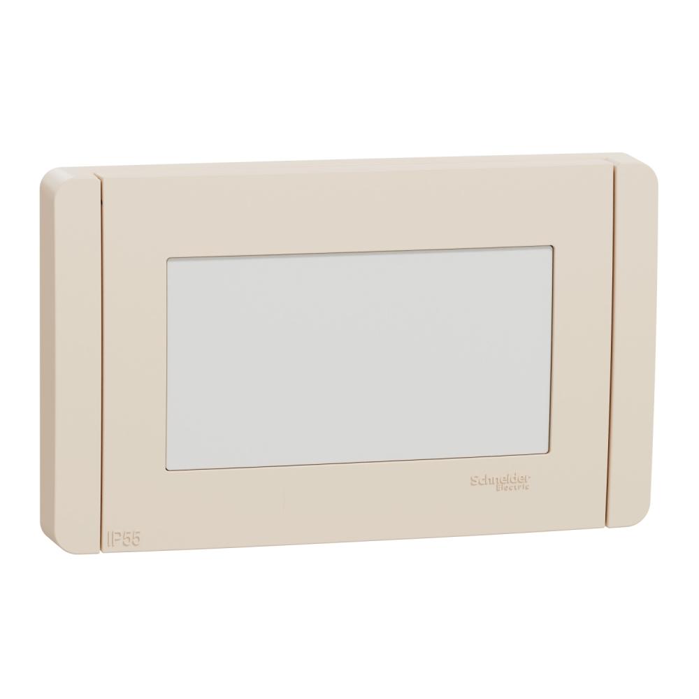 Cover frame, Unica Studio, 1 gang, beige