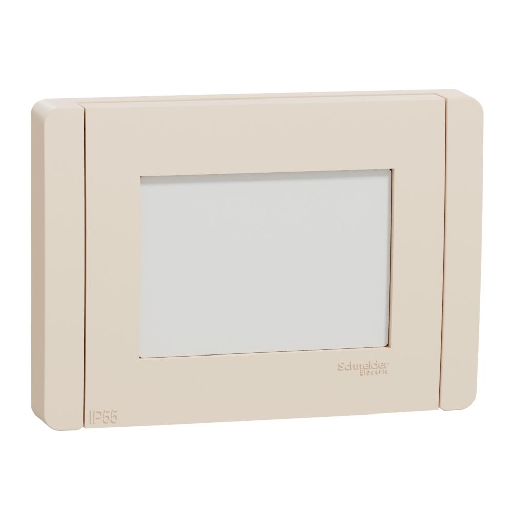 Cover frame, Unica Studio, 1 gang, beige