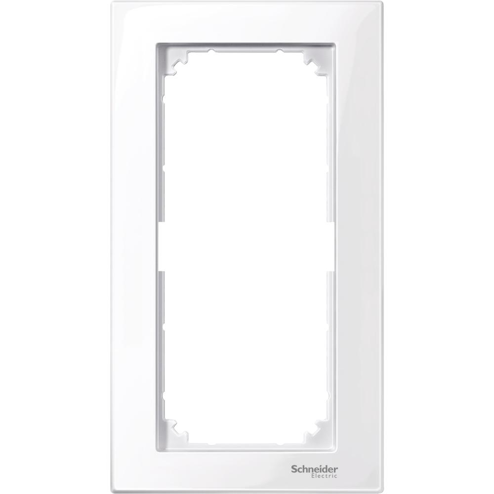 Cover frame, Merten M-Plan, 1 gang, active white