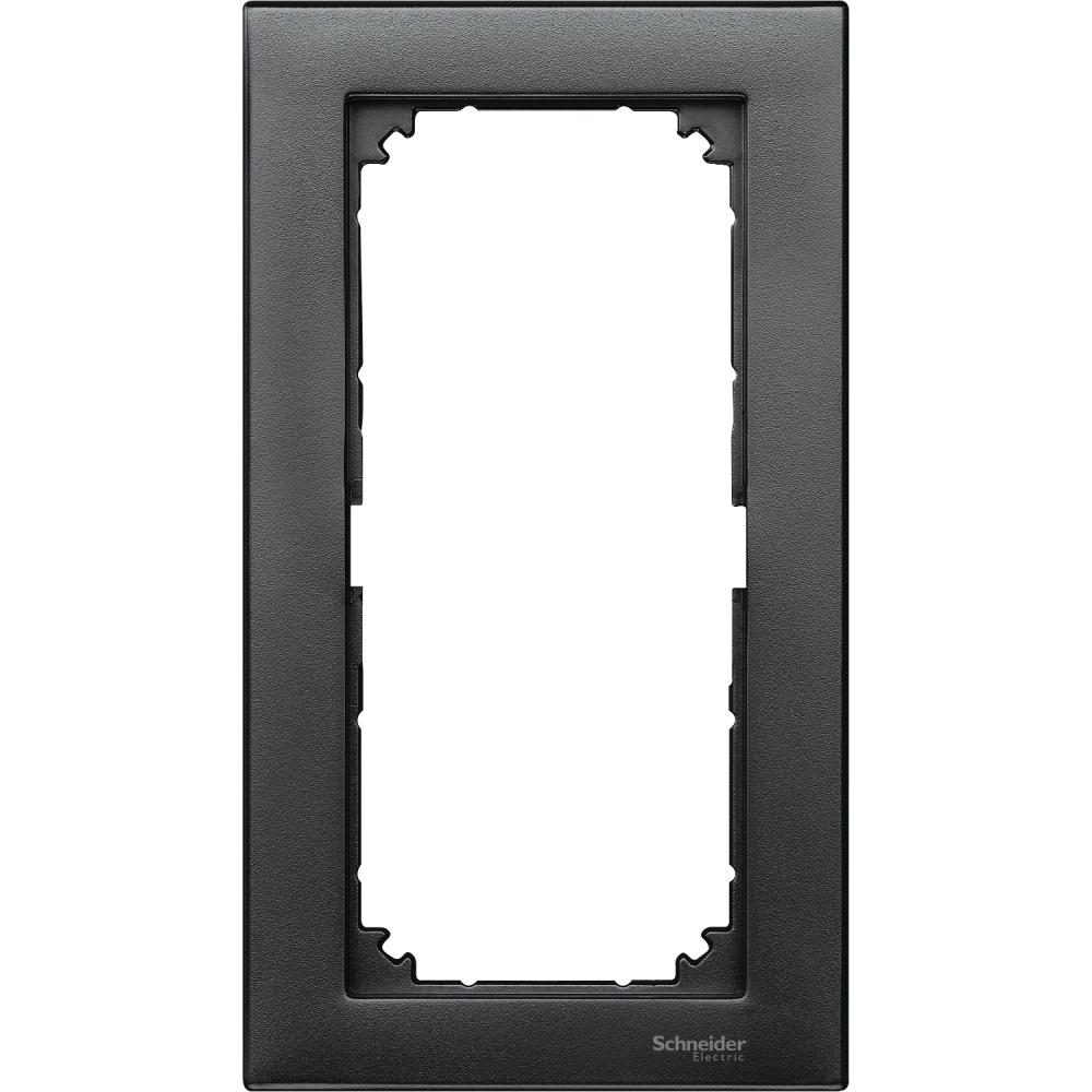 Cover frame, Merten M-Plan, 1 gang, anthracite