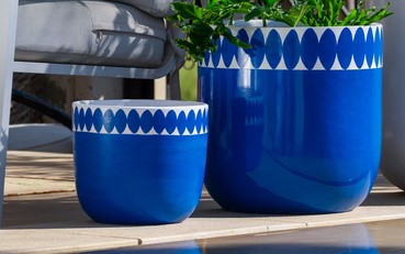 Greek Blue TOVA pot