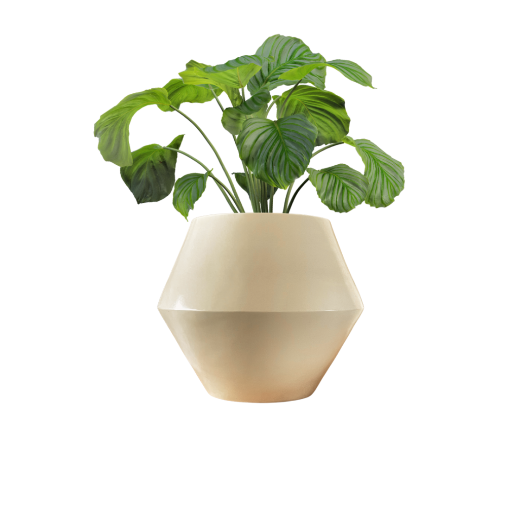 Edge fiberglass pot