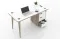 Domino Free Desk with Drawers