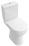 O.NOVO WASHDOWN WC FOR CLOSE-COUPLED RIMLESS
