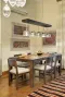 Modern Dinning Table w/ Wooden Top