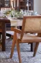 Amber Cane Dining Arm Chair
