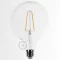 LED Transparent Light Bulb - Globe G125 Long Filament 4W Decorative Vintage 2200K