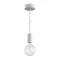 EIVA ELEGANT Outdoor pendant lamp with 1,5 mt textile cable, silicone ceiling rose and lamp holder I