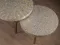 Star almond side table