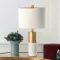 Creative Table Lamp, Bronze X White