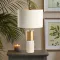 Creative Table Lamp, Bronze X White